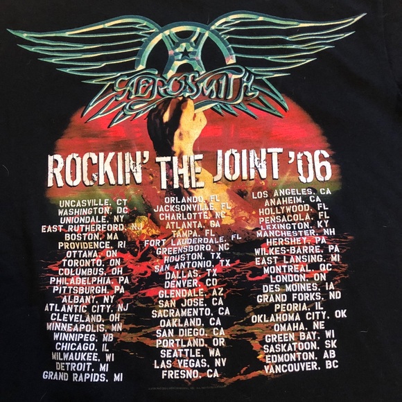 Aerosmith Graphic Band T-Shirt - Picture 6 of 6
